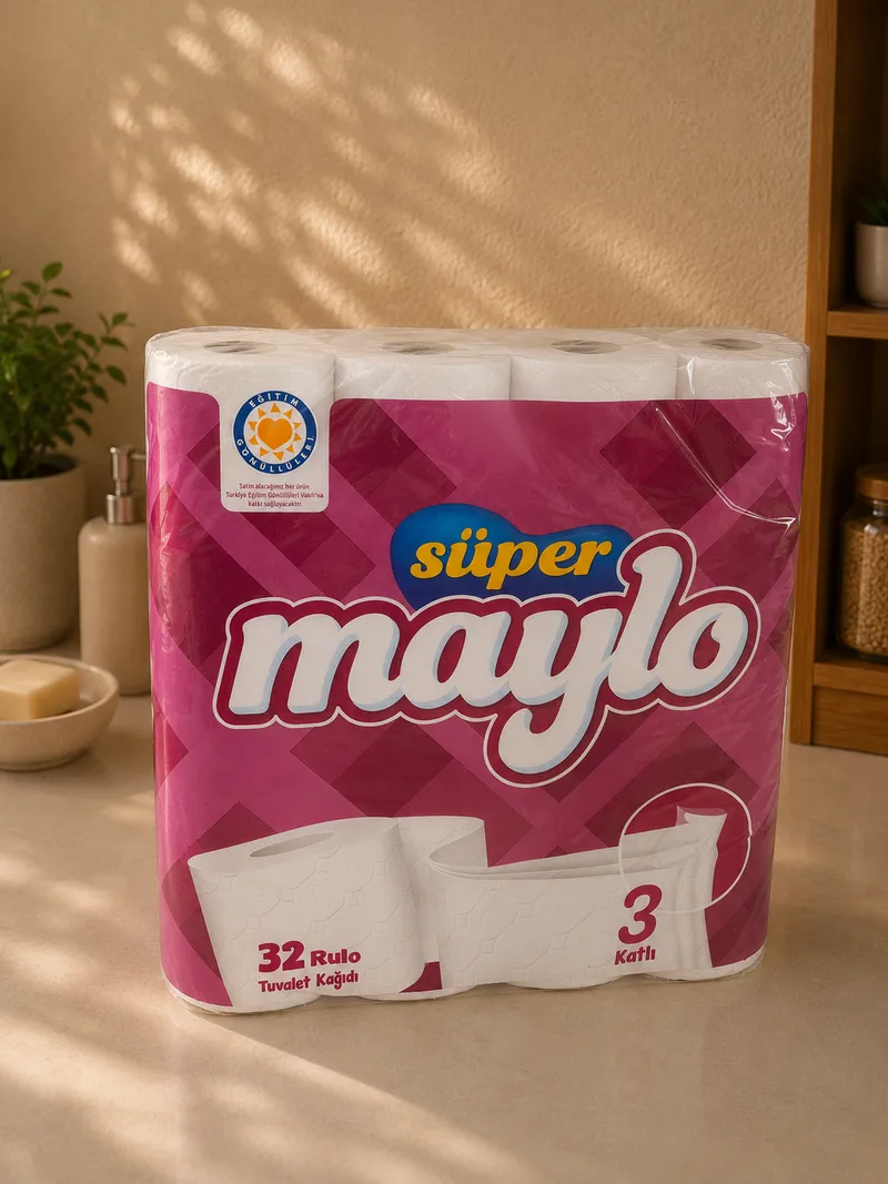 MAYLO 3 KATLI TUVALET KAĞIDI (32'Lİ) - ByCengo